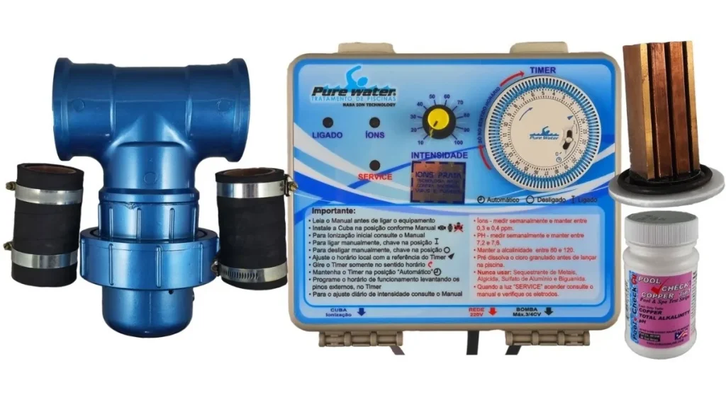 Pure Water Ionizador Pwz 155 Spa Piscina De 155.000L